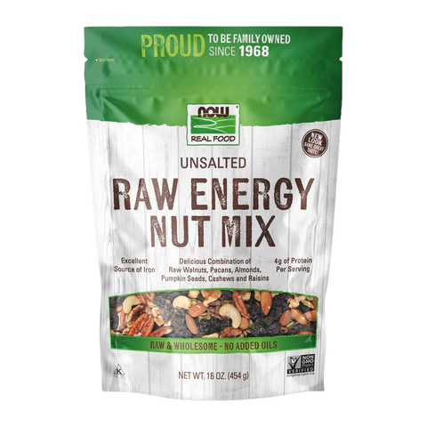 Now - Raw Energy Nut Mix - 1 lb