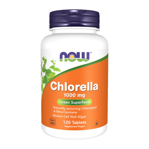 Now - Chlorella 1000mg - 120 Tablets