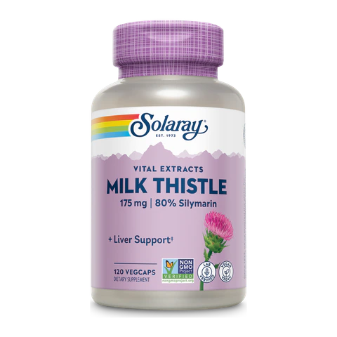 Solaray - Milk Thistle Extract 175 mg - 120 Capsules