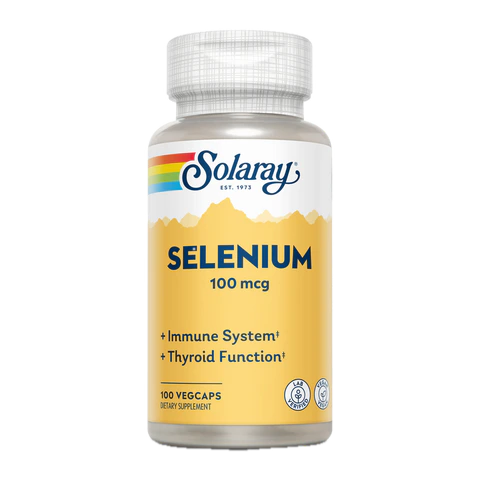 Solaray - Selenium 100 mcg - 100 Capsules