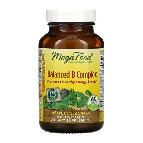Megafood - Balanced B Complex - 30 Tablets