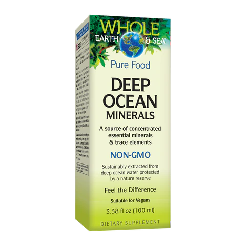 Natural Factors - Whole Earth & Sea Deep Ocean Minerals - 3.38 oz