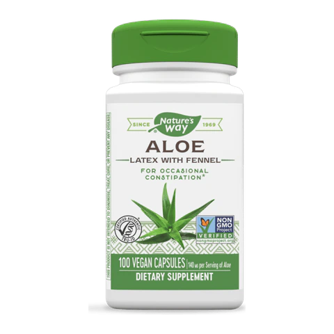 Natures Way - Aloelax Caps - 100 Capsules