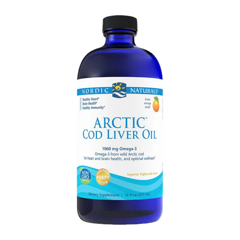 Nordic Naturals - Arctic Cod Liver Oil Orange - 16 oz