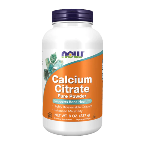 Now - Calcium Citrate Powder - 8 oz