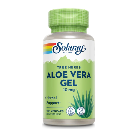 Solaray - Super Aloe V - 100 Capsules