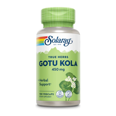 Solaray - Gotu Kola - 100 Capsules