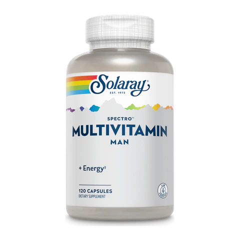 Solaray - Spectro Man Multivitamin - 120 Capsules