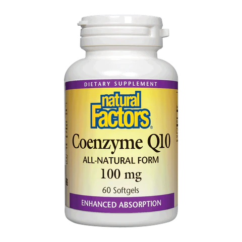 Natural Factors - Coenzyme Q10 100 mg - 60 Softgels