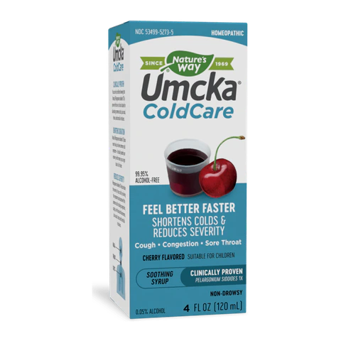 Natures Way - Umcka Coldcare Syrup Cherry - 4 oz
