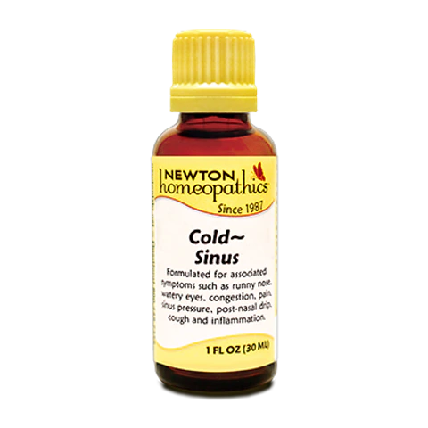 Newton Homeopathics - Cold Sinus - 1 oz