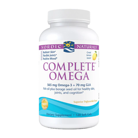 Nordic Naturals - Complete Omega Lemon - 120 Count