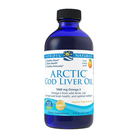 Nordic Naturals - Arctic Cod Liver Oil Orange - 8 oz