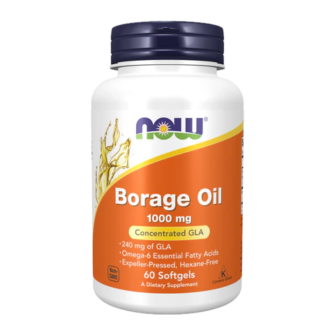 Now - Borage Oil 1000 mg - 60 Softgels