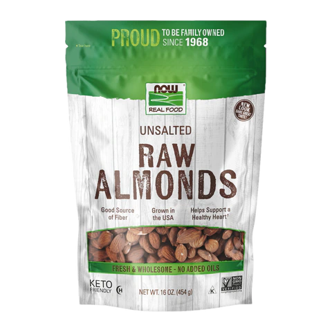 Now - Almonds Shelled - 1 lb