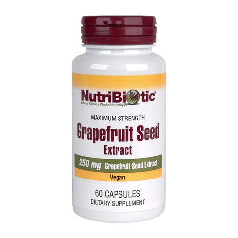 Nutribiotic - Grapefruit Seed Concentrate 250 mg - 60 Capsules