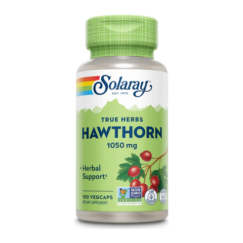 Solaray - Hawthorne Berries - 100 Veg Capsules