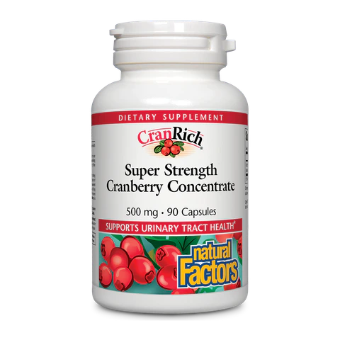 Natural Factors - Cranrich 500 mg - 90 Capsules