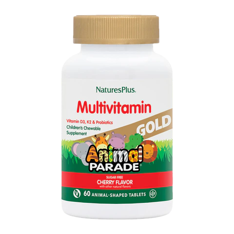 Natures Plus - Animal Parade Gold Cherry Chewable - 60 count