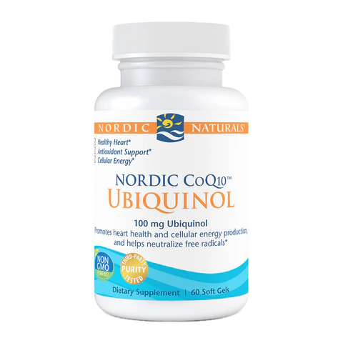 Nordic Naturals - CoQ10 Ubiquinol - Unflavored - 60 count