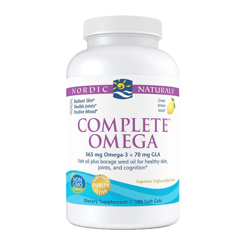 Nordic Naturals - Complete Omega Lemon - 180 count