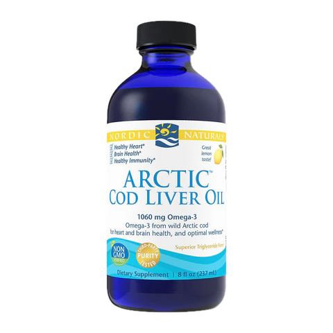Nordic Naturals - Arctic Cod Liver Oil Lemon - 8 oz