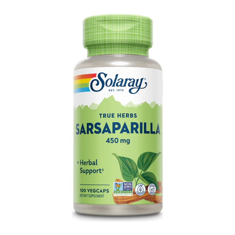 Solaray - Sarsaparilla Root - 100 Capsules