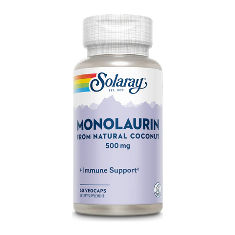 Solaray - Monolaurin - 60 Veg Capsules