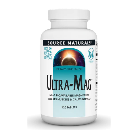 Source Naturals - Ultra-Mag - 120 Tablets
