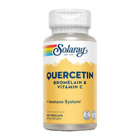 Solaray - Quercetin w Bromelain & C (QBC Plex) - 60 Veg Capsules