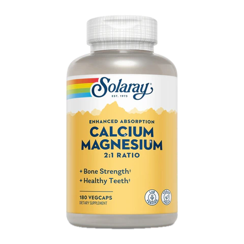 Solaray - Calcium and Magnesium - 180 count