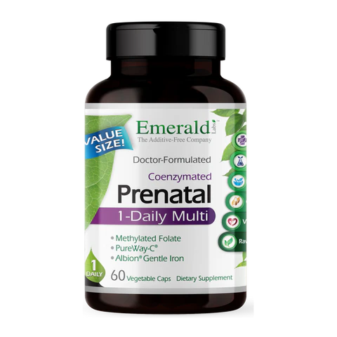Emerald Labs - Prenatal 1 Daily Multi - 60 Veg Capsules