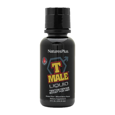 Natures Plus - T-Male Fast Acting Liquid - 8 oz