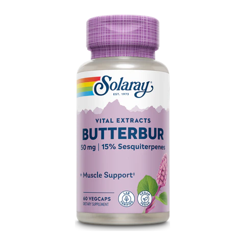 Solaray - Butterbur Root Extract 50 mg - 60 count