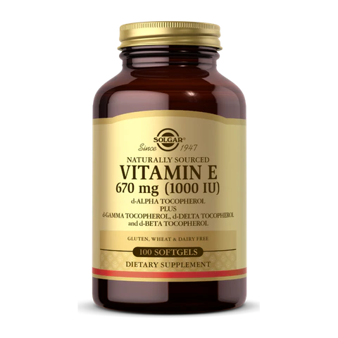 Solgar - Vitamin E 1000 IU - 100 Softgels
