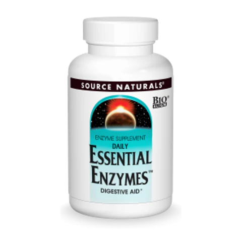 Source Naturals - Essential Enzymes - 60 Capsules