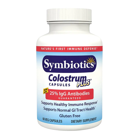 Symbiotics - Colostrum Plus - 60 Capsules