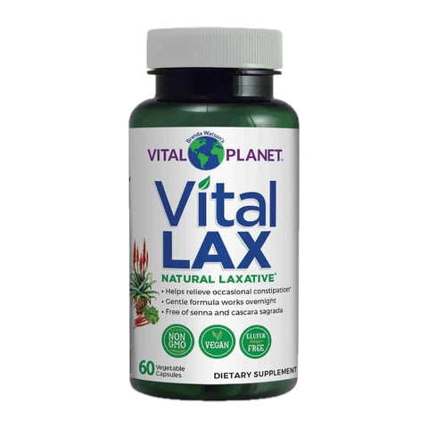 Vital Planet - Vital Lax Natural Laxative - 60 Veg Capsules