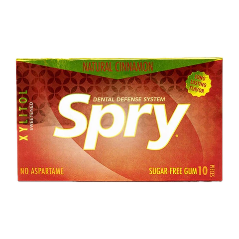 Xlear - Spry Gum Cinnamon - 10 Count