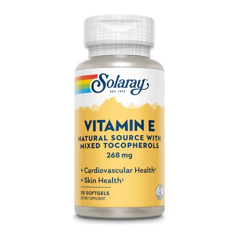 Solaray - Vitamin E Mixed IU - 50 Softgels