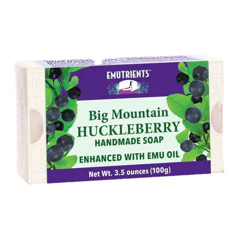 Montana Emu - Soap Huckleberry - 3.5 oz Bar
