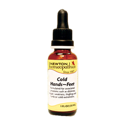 Newton Homeopathics - Cold Hands~Feet - 1 oz