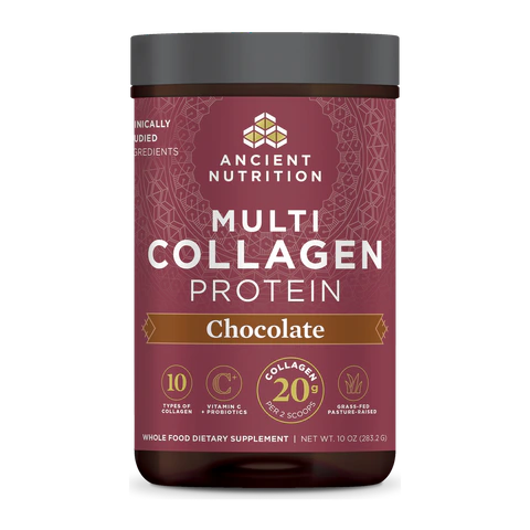 Ancient Nutrition - Multi Collagen Protein Chocolate - 16.65 oz