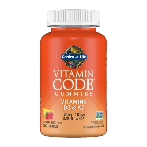 Garden of Life - Vitamin Code D3 / K2 Raspberry Lemon - 60 Gummies