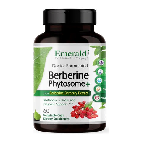 Emerald Labs - Berberine Phytosome+ - 60 Veg Capsules