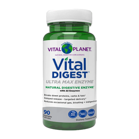 Vital Planet - Vital Digest Max Support Enzymes - 90 caps