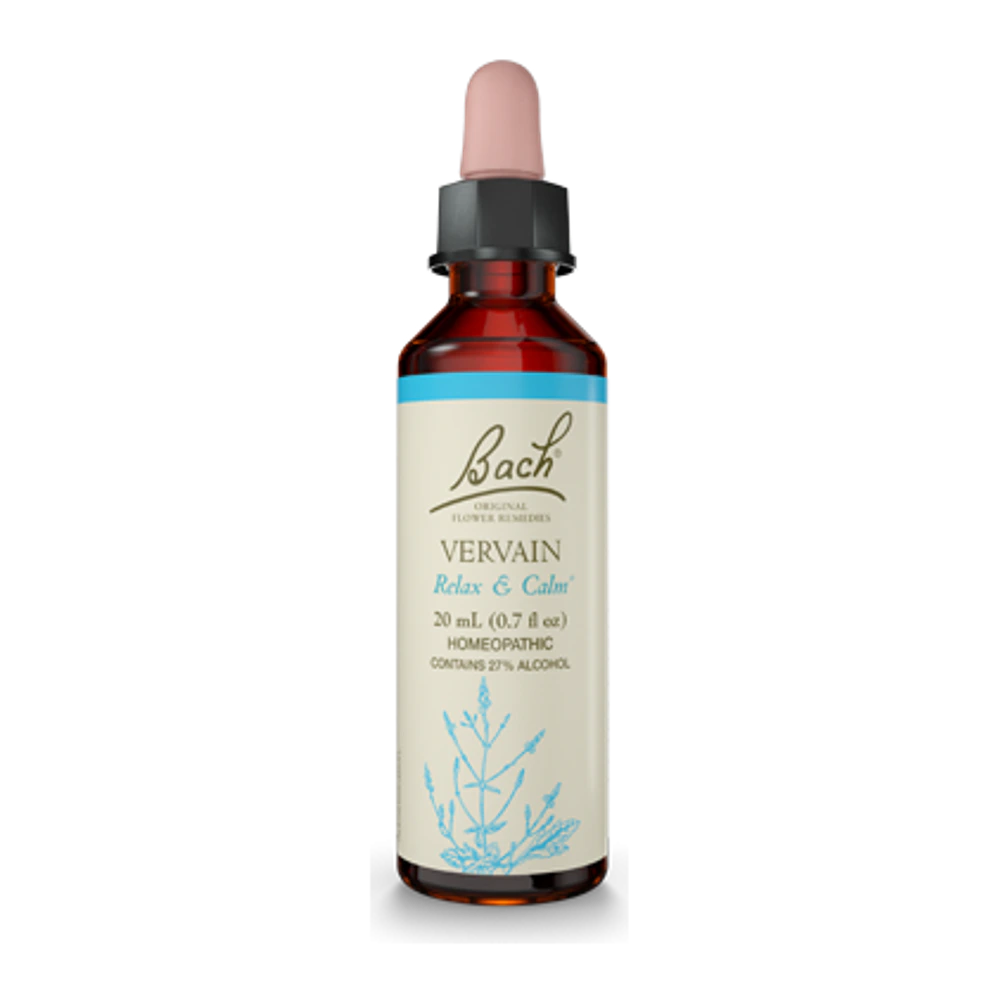 Bach Flower Remedies - Essence Vervain - 20 ml