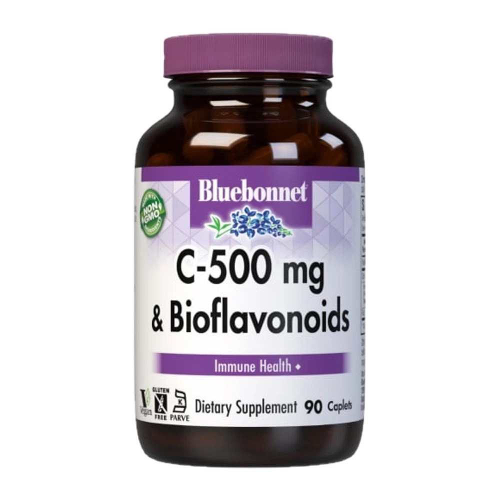 Bluebonnet - C-500 mg Plus Bioflavonoids - 90 Capsules