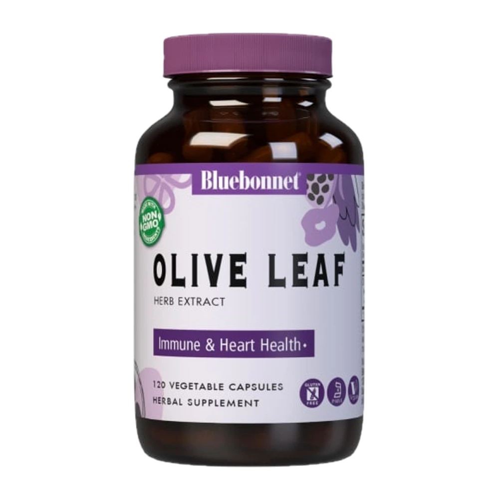 Bluebonnet - Olive Leaf Herb Extract - 120 Veg Capsules