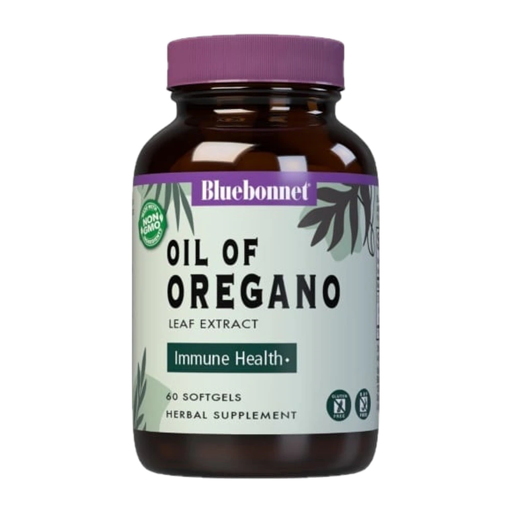Bluebonnet - Oil Of Oregano Leaf Extract - 60 Softgels